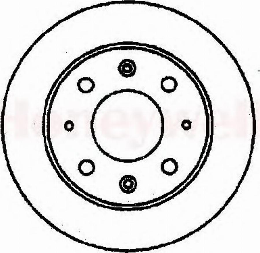 BENDIX 561384 B - Əyləc Diski furqanavto.az