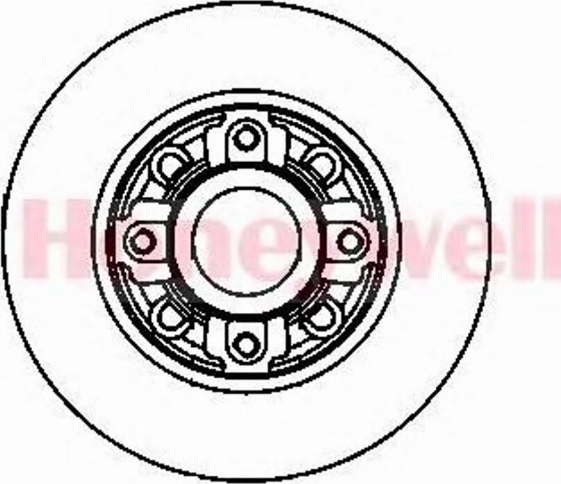 BENDIX 562450B - Əyləc Diski furqanavto.az