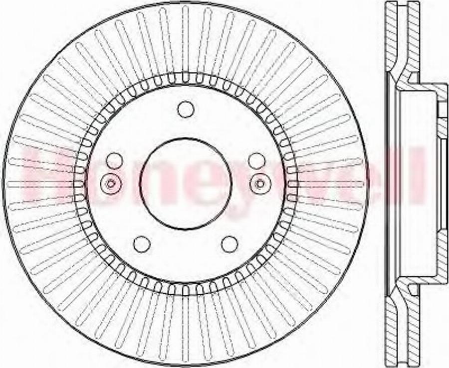 BENDIX 562433B - Əyləc Diski furqanavto.az