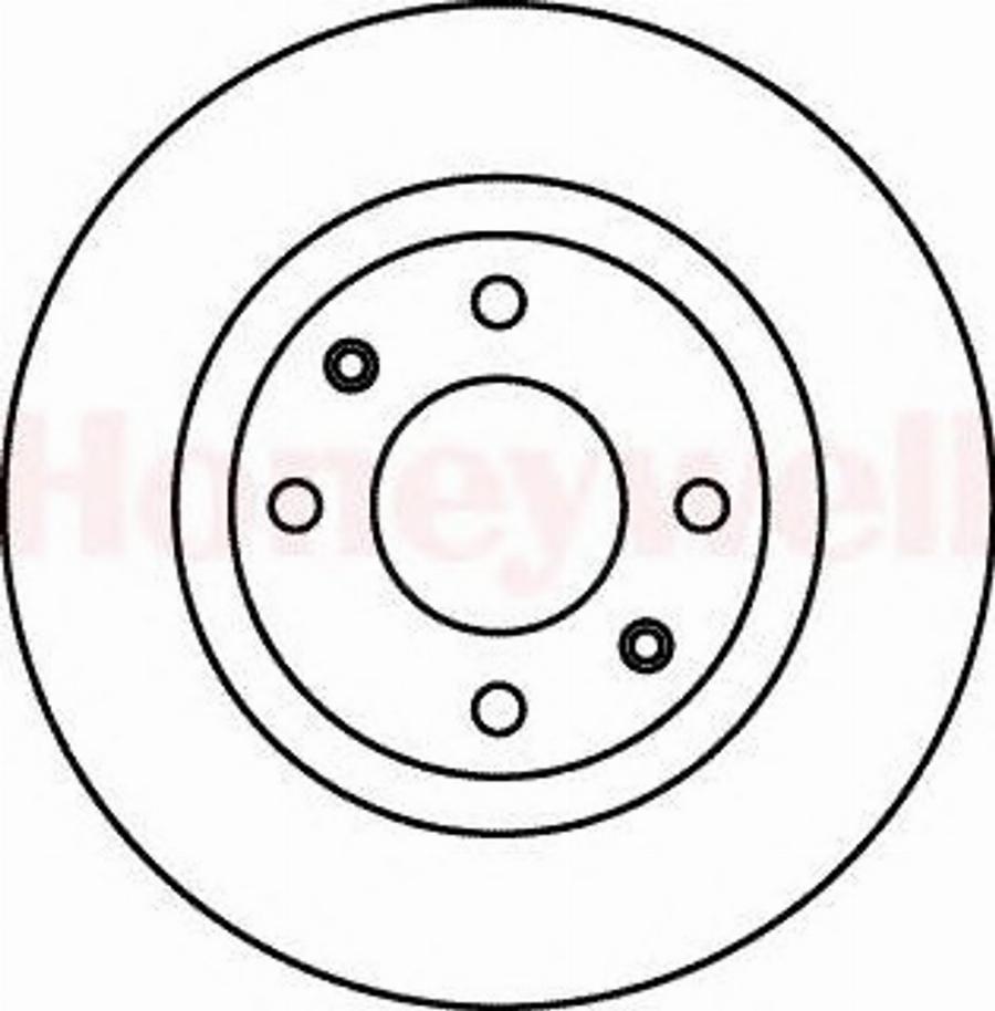 BENDIX 562044 B - Əyləc Diski furqanavto.az