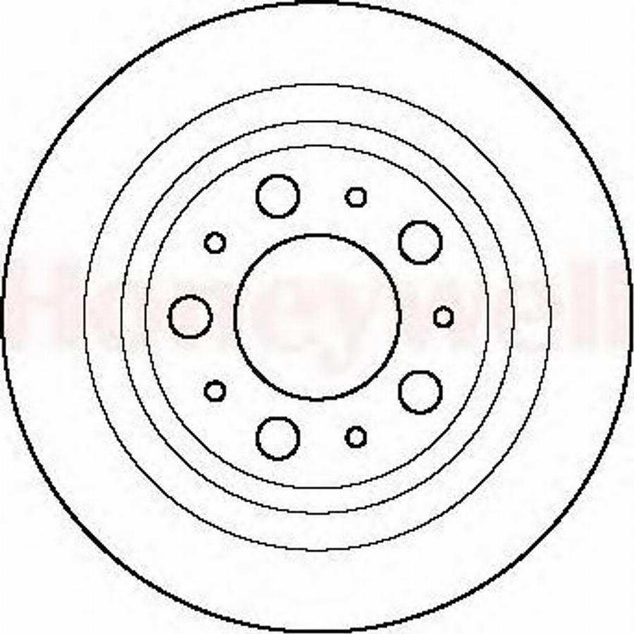 BENDIX 562087B - Əyləc Diski furqanavto.az