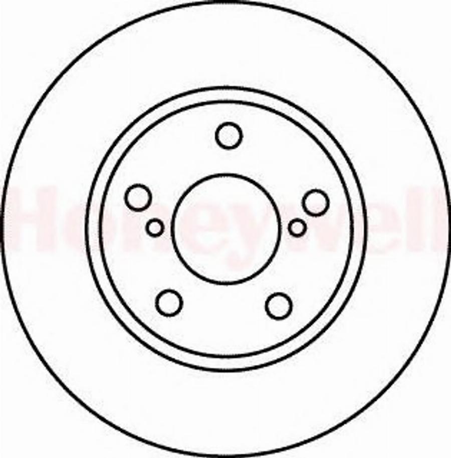 BENDIX 562077 B - Əyləc Diski furqanavto.az