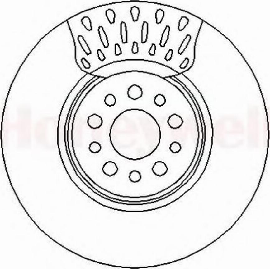 BENDIX 562394B - Əyləc Diski furqanavto.az