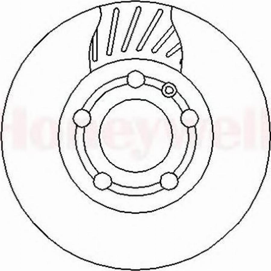 BENDIX 562307 B - Əyləc Diski furqanavto.az