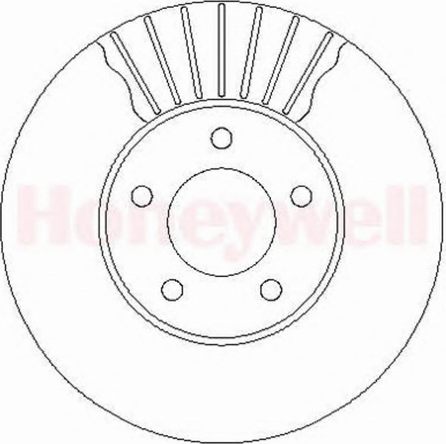 BENDIX 562292 B - Əyləc Diski furqanavto.az