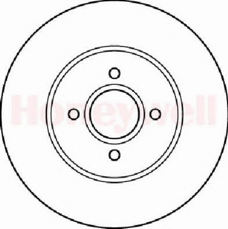 BENDIX 562206 B - Əyləc Diski furqanavto.az