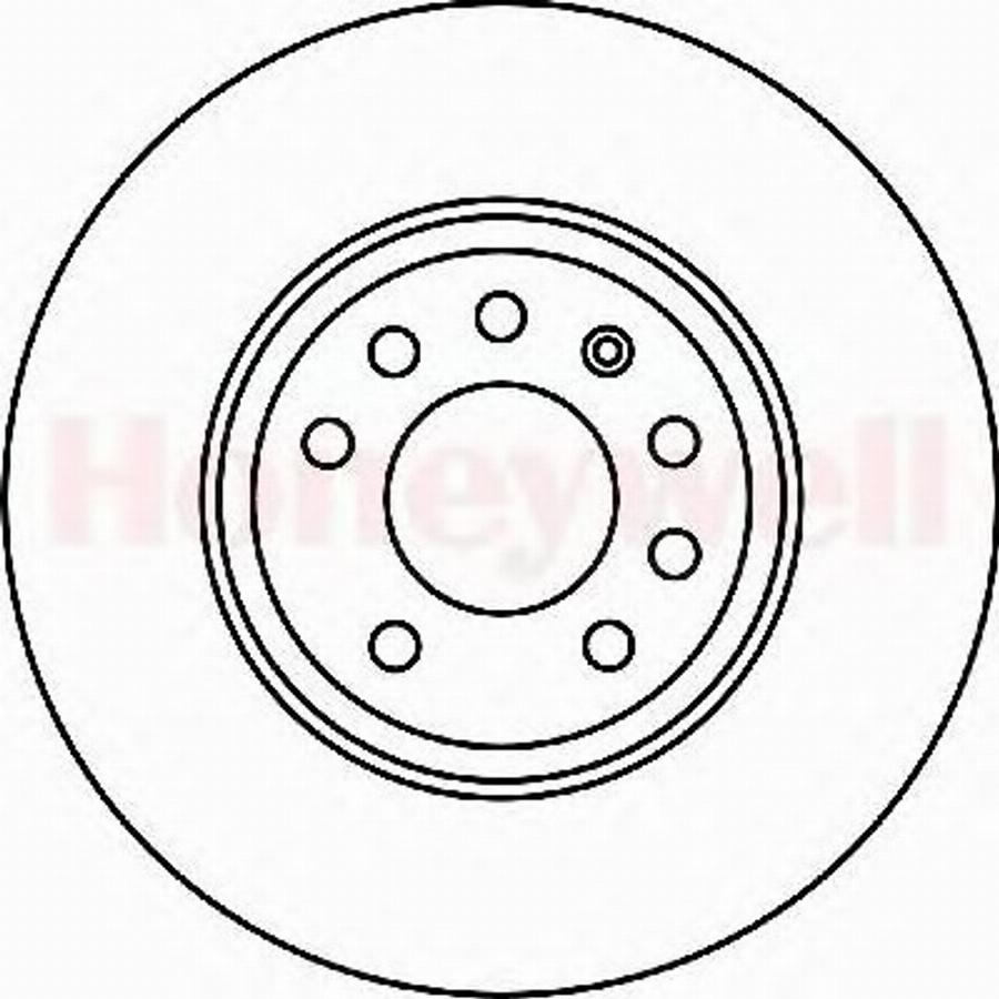 BENDIX 562222 B - Əyləc Diski furqanavto.az