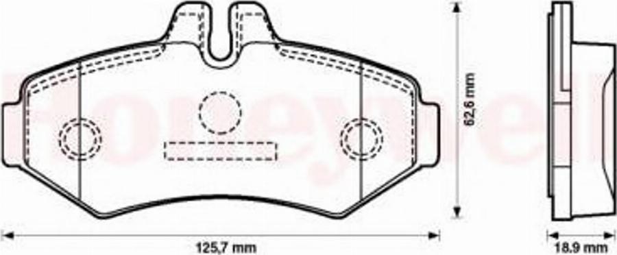 BENDIX 571950B - Əyləc altlığı dəsti, əyləc diski furqanavto.az