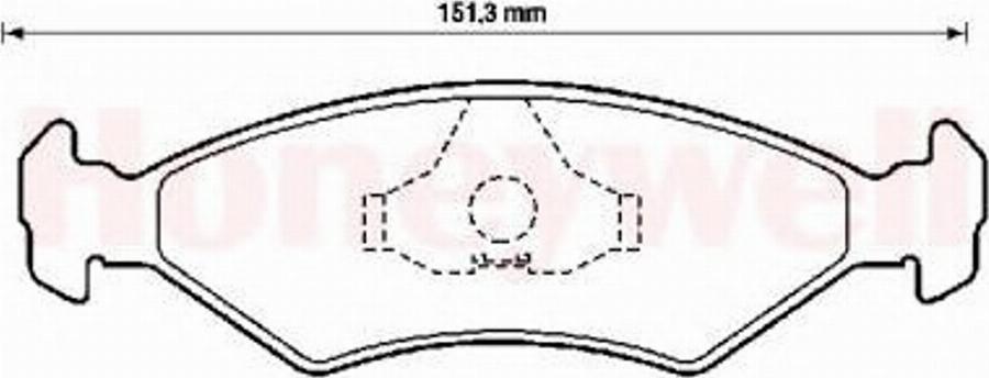 BENDIX 571914B - Əyləc altlığı dəsti, əyləc diski furqanavto.az