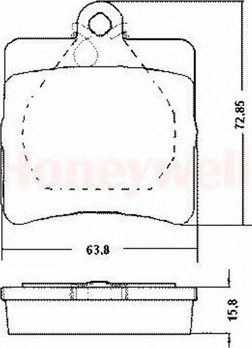 BENDIX 571925B - Əyləc altlığı dəsti, əyləc diski furqanavto.az