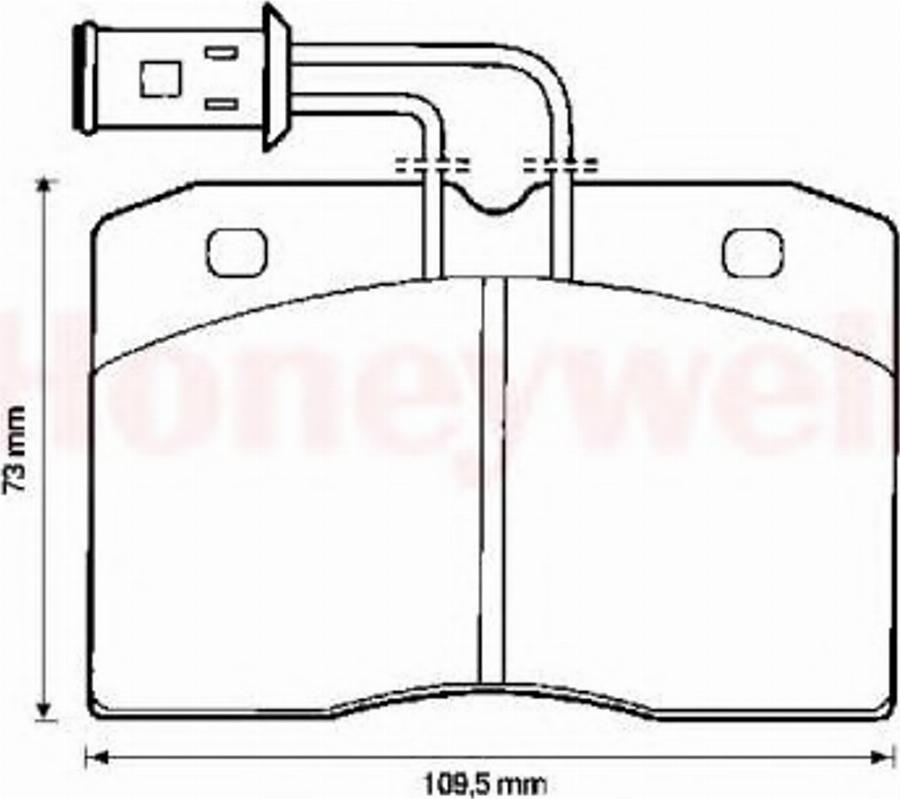 BENDIX 571447B - Əyləc altlığı dəsti, əyləc diski furqanavto.az