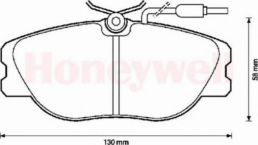 BENDIX 571423B - Əyləc altlığı dəsti, əyləc diski furqanavto.az