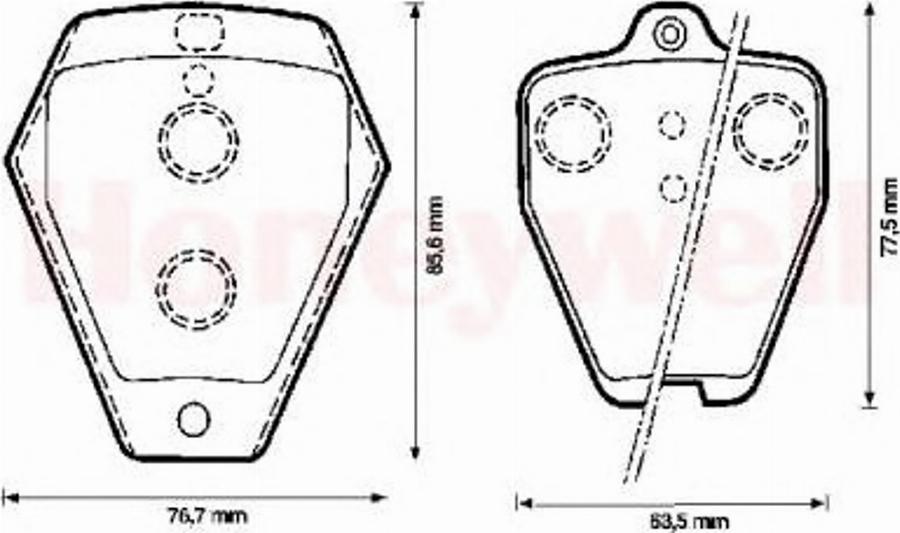 BENDIX 571871B - Əyləc altlığı dəsti, əyləc diski furqanavto.az