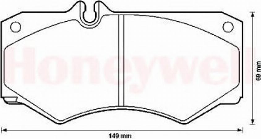 BENDIX 571272B - Əyləc altlığı dəsti, əyləc diski furqanavto.az