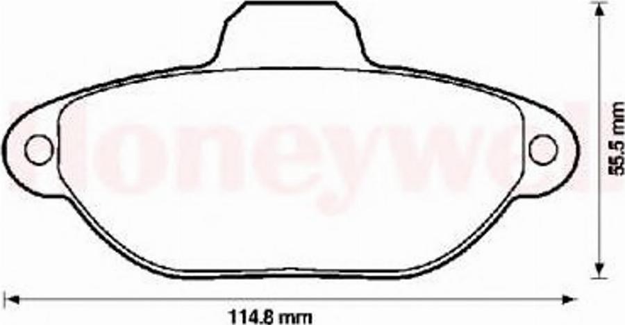 BENDIX 571749B - Əyləc altlığı dəsti, əyləc diski furqanavto.az