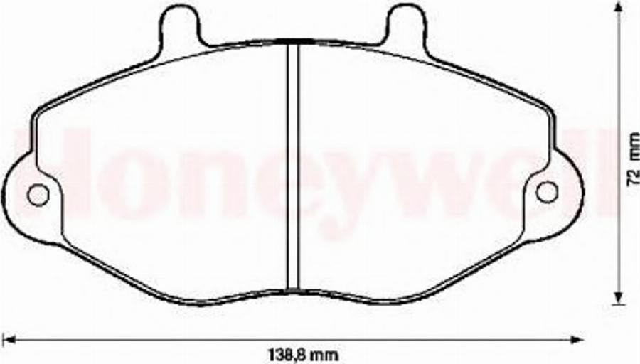 BENDIX 571746B - Əyləc altlığı dəsti, əyləc diski furqanavto.az