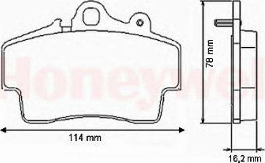 BENDIX 573043 B - Əyləc altlığı dəsti, əyləc diski furqanavto.az