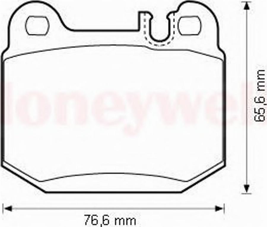 BENDIX 573147B - Əyləc altlığı dəsti, əyləc diski furqanavto.az