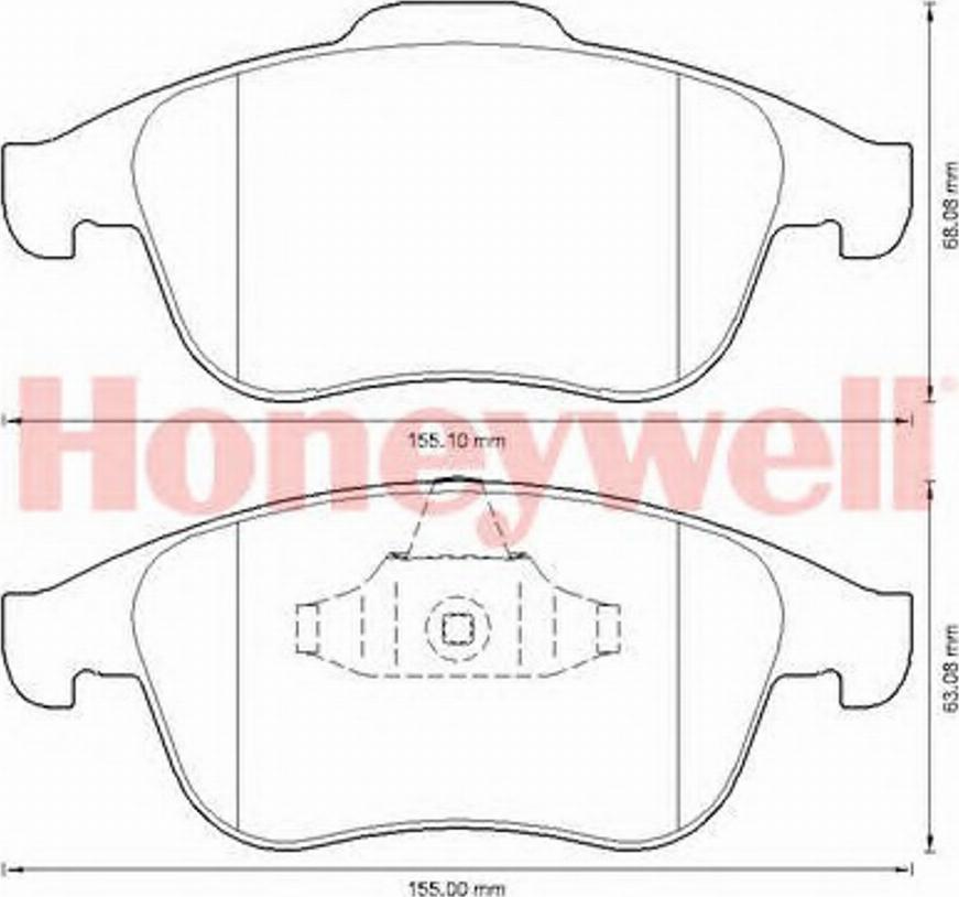 BENDIX 573316B - Əyləc altlığı dəsti, əyləc diski furqanavto.az