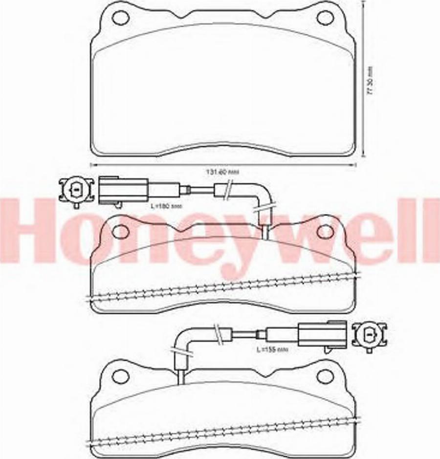 BENDIX 573322B - Əyləc altlığı dəsti, əyləc diski furqanavto.az