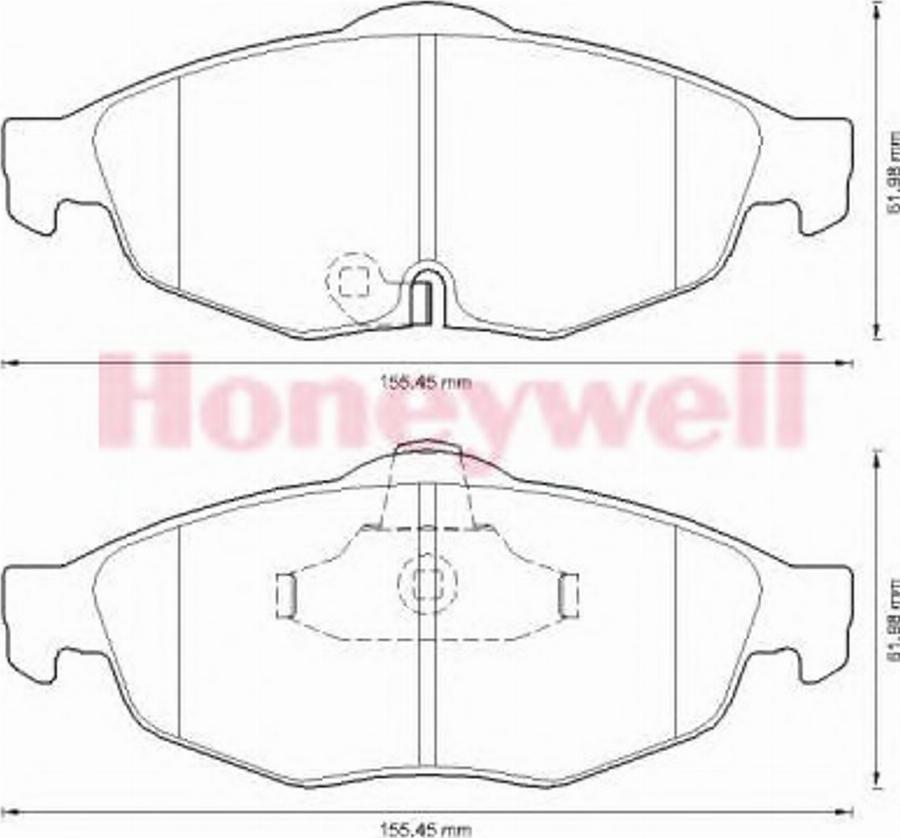 BENDIX 573287B - Əyləc altlığı dəsti, əyləc diski furqanavto.az