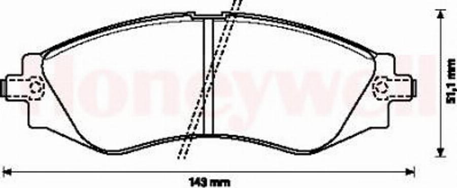 BENDIX 572407B - Əyləc altlığı dəsti, əyləc diski furqanavto.az