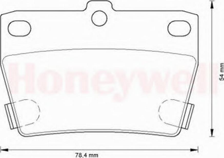 BENDIX 572488B - Əyləc altlığı dəsti, əyləc diski furqanavto.az