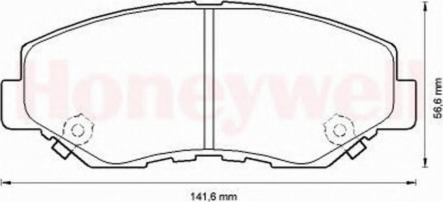 BENDIX 572504B - Əyləc altlığı dəsti, əyləc diski furqanavto.az