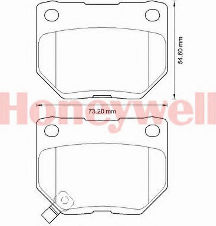 BENDIX 572645B - Əyləc altlığı dəsti, əyləc diski furqanavto.az