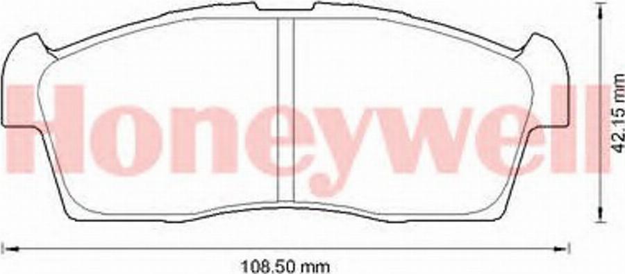 BENDIX 572611B - Əyləc altlığı dəsti, əyləc diski furqanavto.az