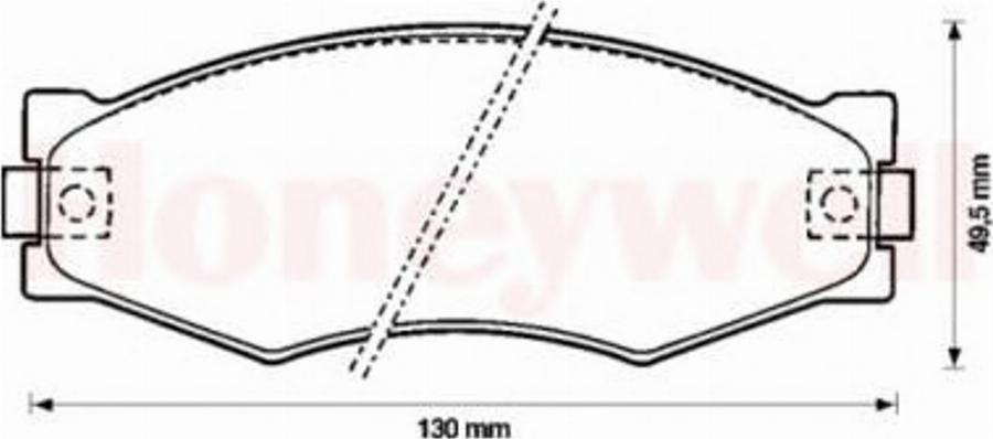 BENDIX 572313B - Əyləc altlığı dəsti, əyləc diski furqanavto.az