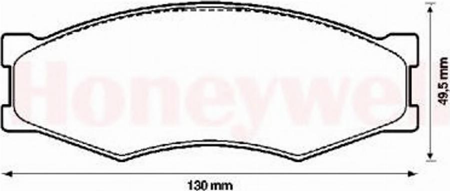 BENDIX 572312B - Əyləc altlığı dəsti, əyləc diski furqanavto.az