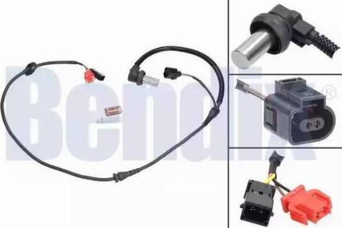 BENDIX 058050B - Sensor, təkər sürəti furqanavto.az