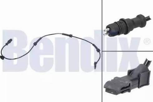 BENDIX 058129B - Sensor, təkər sürəti furqanavto.az