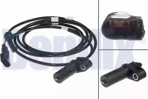 BENDIX 058250B - Sensor, təkər sürəti furqanavto.az