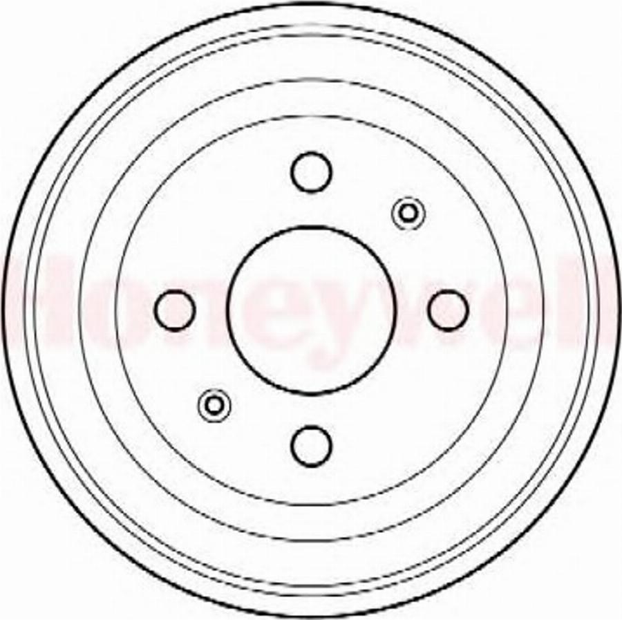 BENDIX 329000 B - Əyləc barabanı furqanavto.az