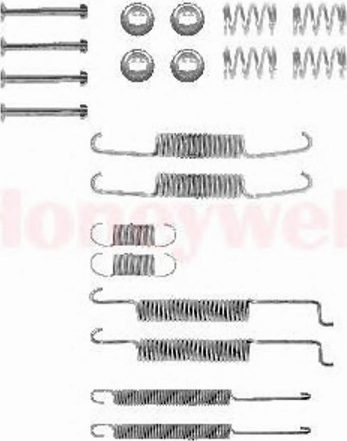 BENDIX 771051B - Aksesuar dəsti, əyləc başlıqları furqanavto.az