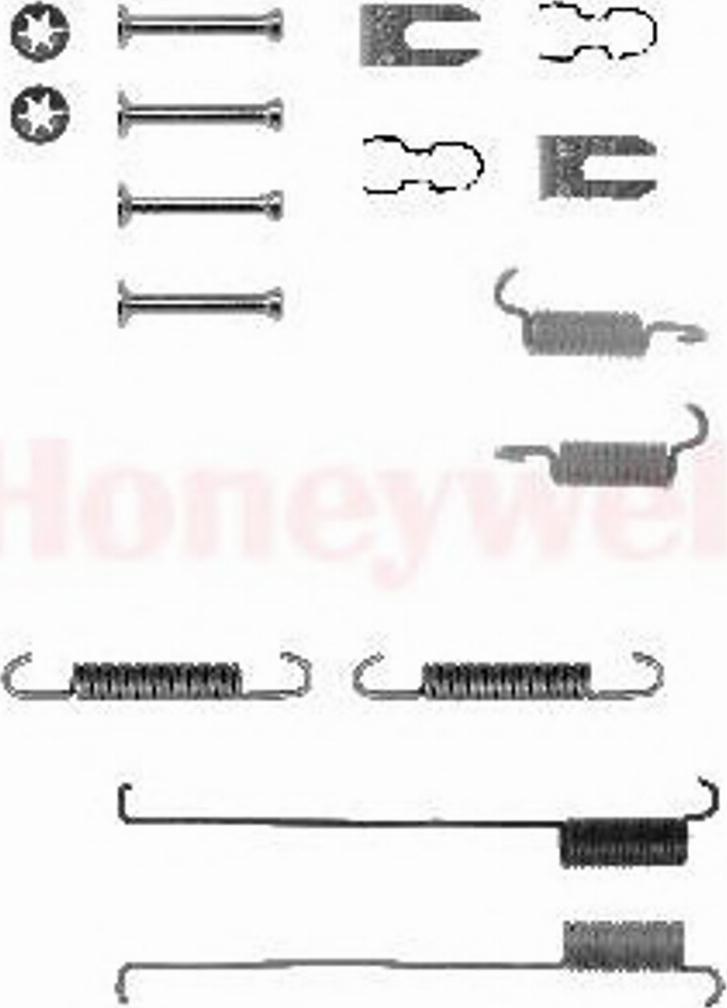 BENDIX 771266B - Aksesuar dəsti, əyləc başlıqları furqanavto.az