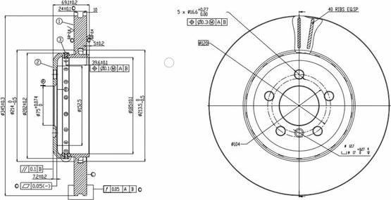 Bendix-AU BR9667 EURO+ - Əyləc Diski furqanavto.az