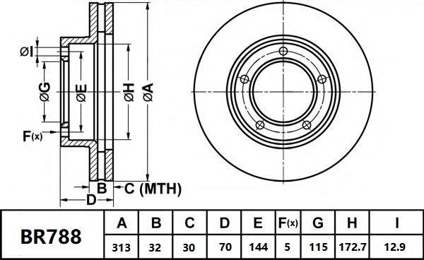 Stellox 6020-4597VK-SX - Əyləc Diski furqanavto.az