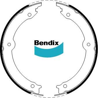 Bendix-AU BS5292 - Əyləc başlığı dəsti, dayanacaq əyləci furqanavto.az