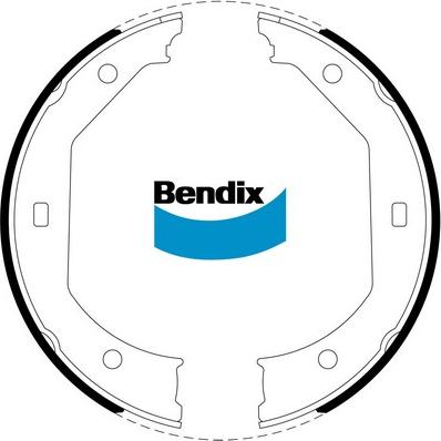 Bendix-AU BS5255 - Əyləc başlığı dəsti, dayanacaq əyləci furqanavto.az