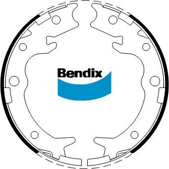 Bendix-AU BS5256 - Əyləc başlığı dəsti, dayanacaq əyləci furqanavto.az