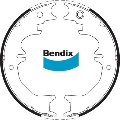 Bendix-AU BS1744 - Əyləc başlığı dəsti, dayanacaq əyləci furqanavto.az