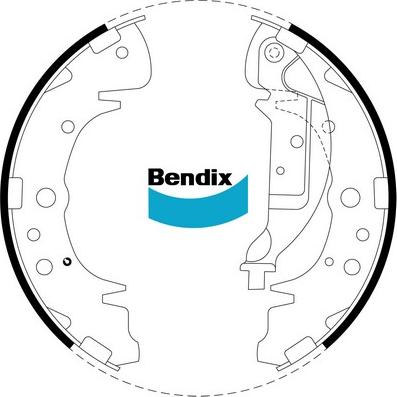 Bendix-AU BS1782 - Əyləc Başlığı Dəsti furqanavto.az