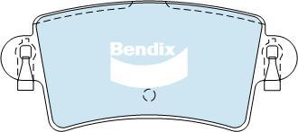 Bendix-AU DB1964 HD - Əyləc altlığı dəsti, əyləc diski furqanavto.az