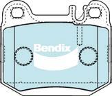 Bendix-AU DB1461 EURO+ - Əyləc altlığı dəsti, əyləc diski furqanavto.az