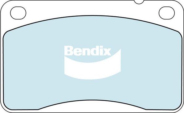Bendix-AU DB1173 EURO+ - Əyləc altlığı dəsti, əyləc diski furqanavto.az