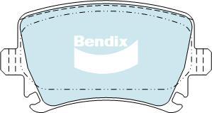 Bendix-AU DB1865 EURO+ - Əyləc altlığı dəsti, əyləc diski furqanavto.az