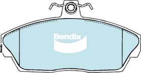 Bendix-AU DB1360 -4WD - Əyləc altlığı dəsti, əyləc diski furqanavto.az